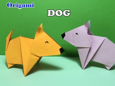 Origami Dog Easy - Origami for Kids - 24 Craft