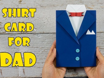Shirt Card for DAD | DIY Father's Day Card | Craft for Kids