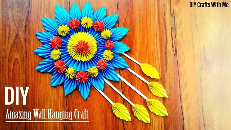 Wall Hanging Craft Ideas At Home || DIY Wallmate Room Decoration Crafts With Paper !