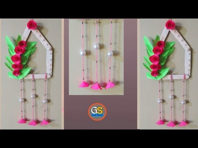 Wow!!! Easy And Simple Craft || How To Make A Beautiful Paper Wall Hanging