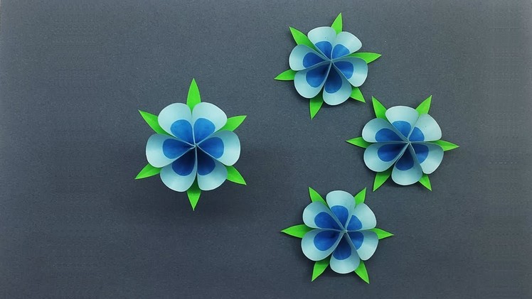 Easy Paper Flowers | How to Make Tiny Paper Flower for Decorations