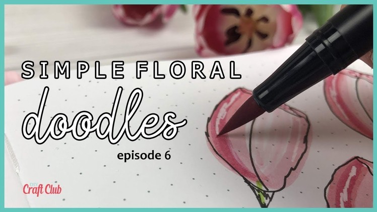 How To Draw Tulips | Simple Floral Doodles ep6