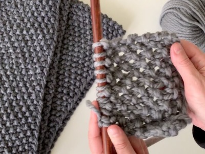 How to knit the Seed Stitch