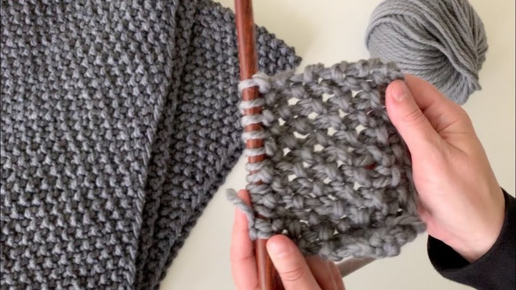 How to knit the Seed Stitch