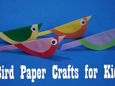 How to make a Bird  paper | Bird Paper Crafts for Kids