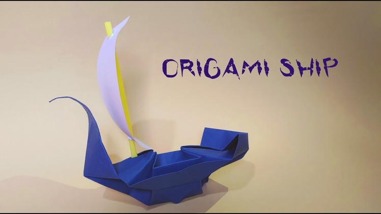 How To Make a Paper Ship | Origami Ship | InnoVatioNizer