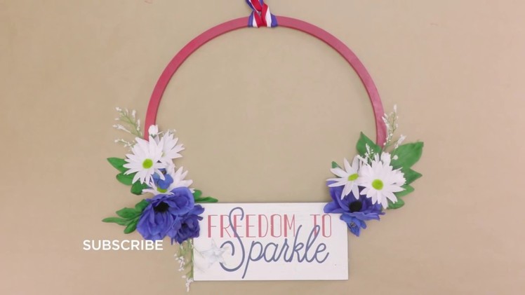 How to Make a Patriotic Wreath | Michaels