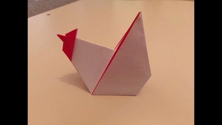 How To Make An Origami Hen