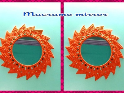 How to make macrame mirror(New)