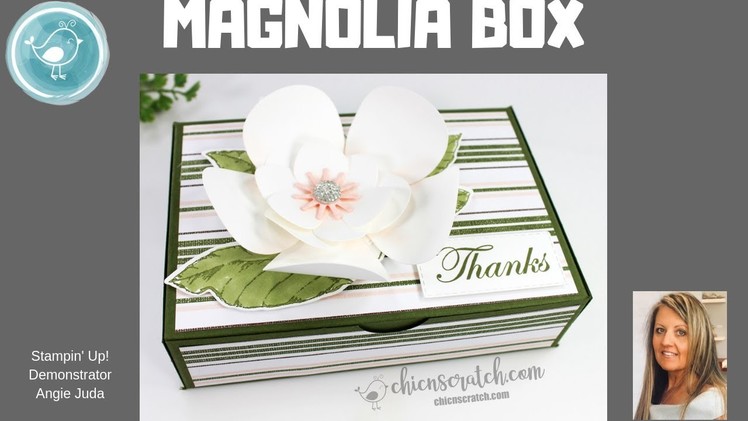 How to make Magnolia Flower with Box