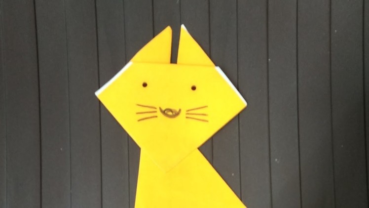 How to make  Paper cat