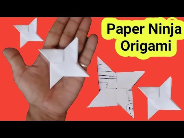 How to Make Paper Ninja Origami with easy method