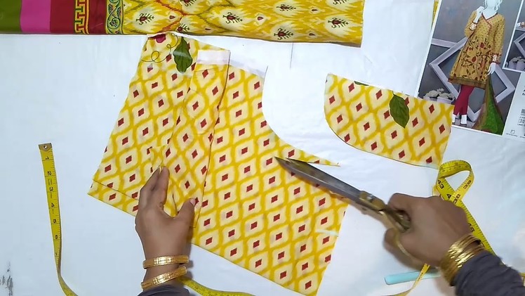 How to make Peplum frock stylish & comfortable frock for girls cutting and stitching tutorial