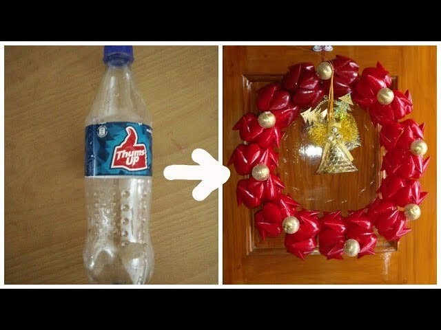 How to Re-use Plastic Bottles | DIY | Christmas Decoration | Best Out Of Waste
