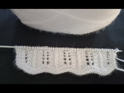 Latest and new knitting border design#112 for ladies.kids sweater, Cardigan, jacket, hineck, kurti
