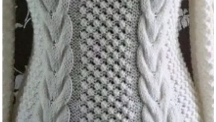 Simple Knitting Design #107(part-1) Knitting Pattern | sweater design in Hindi