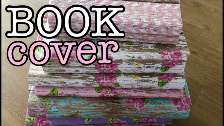 BOOK COVER. HOW TO COVER BOOKS. COVERING BOOKS FOR DECOR.DIY