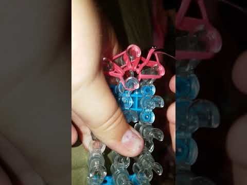 How to make a cherry charm with loom bands