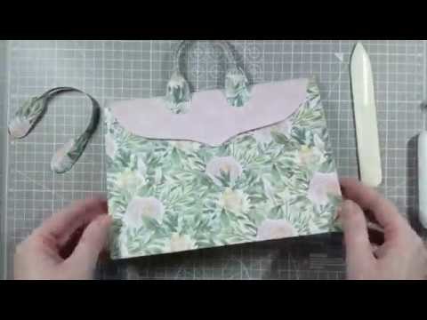 How To Make A DIY Landscape Gift Bag | Simply Made Crafts By Helen Griffin