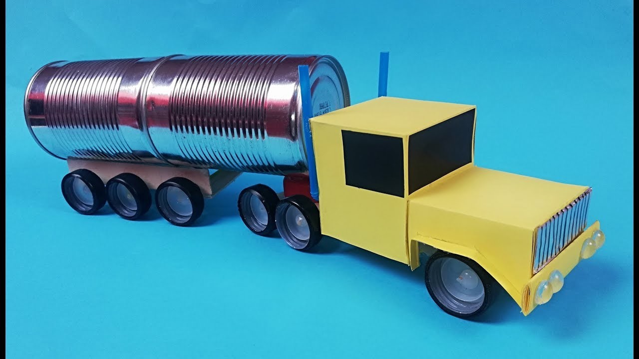 Como Hacer Un Camion De Carton Para Niños