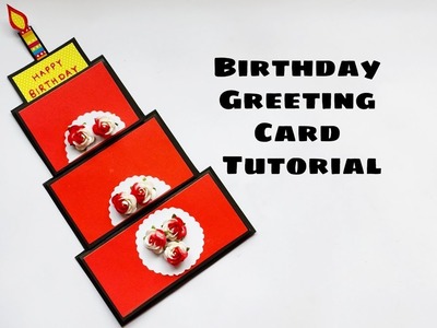 How to Make Birthday Greeting Card | Birthday Card Idea (Requested video)