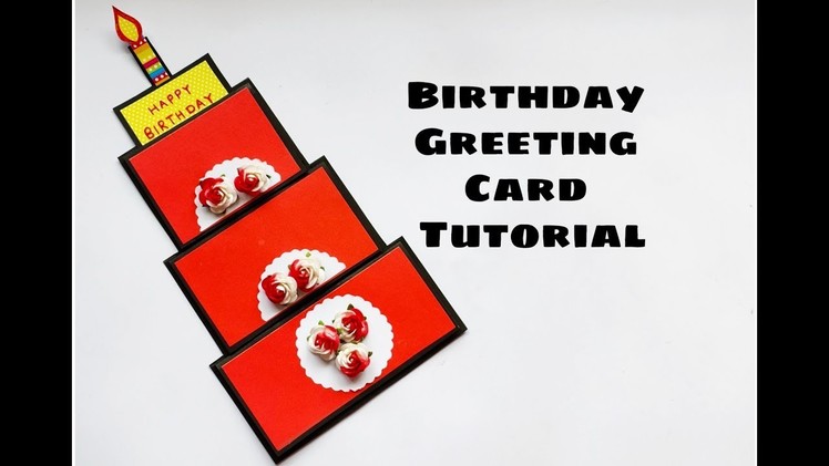How to Make Birthday Greeting Card | Birthday Card Idea (Requested video)
