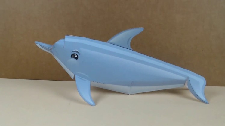 How to make Dolphin with paper | DIY Paper Dolphin | Paper Culture
