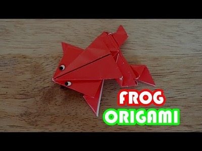 HOW TO MAKE FROG FROM PAPER II EASY ORIGAMI