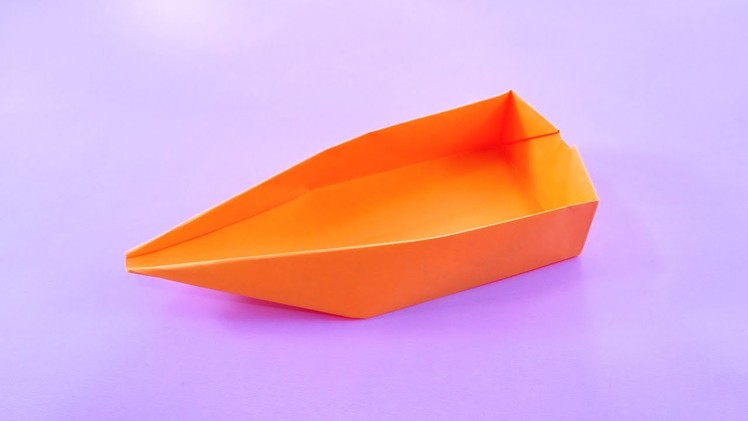 How To Make Paper Boat that Floats on Water | Easy Step by Step for Kids [ORIGAMI] Part 2