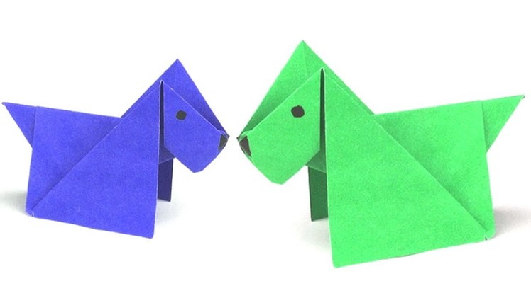 How to Make Paper Dog For Kids | DIY Paper Ideas For Beginners !