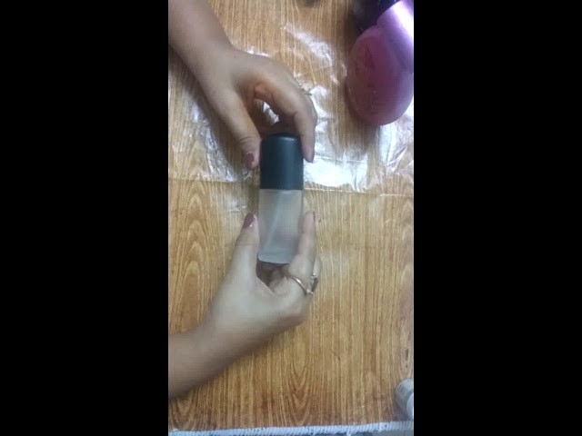 How to make paperweight with perfume bottle #bestoutofwaste #perfumebottle #paperweight #DIY