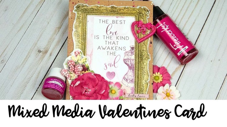 Learn How to Create a Layered Valentine's Card with Cute Frame