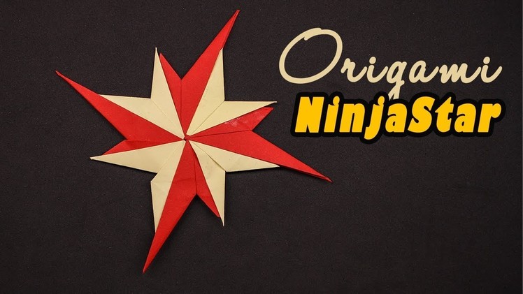 New #Origami #Ninja Star 8 Points - How to make #Paper Ninja Star