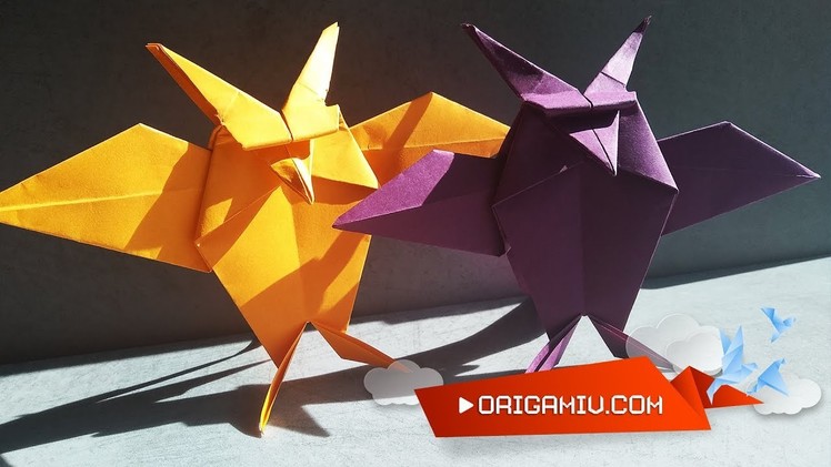 OWL Origami - How to make an owl out of paper?