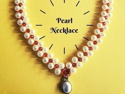 DIY | How to make Pearl Necklace |Tamil