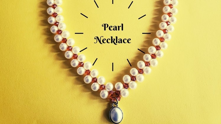 DIY | How to make Pearl Necklace |Tamil