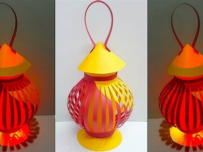 DIY -Lantern made from paper | DIY room Decorations Idea