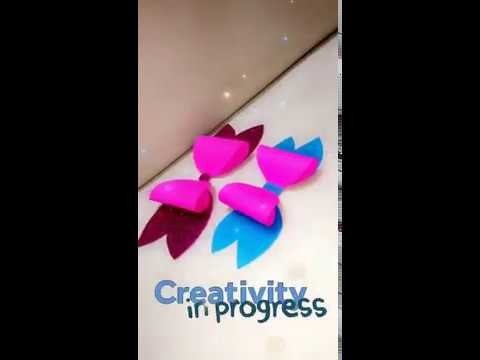 #DIY Paper Decorations | Paper Bow | Easy paper crafts | 5th video
