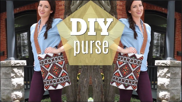 DIY Purse From a Pillowcase | Thrifted