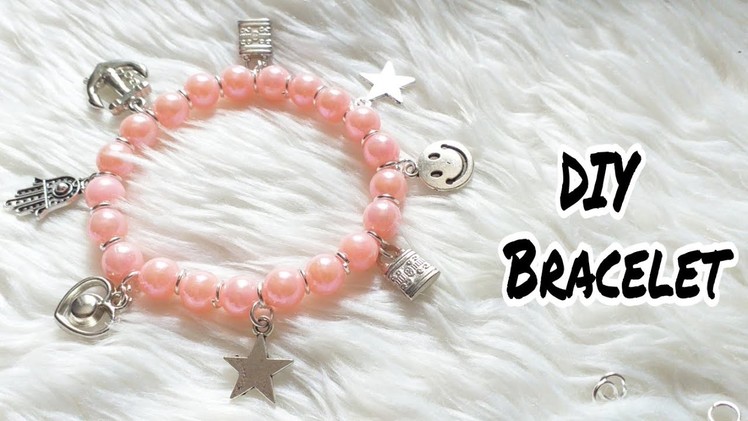 Easy DIY bracelets. handmade bracelet. pendants bracelet.beads bracelet. أساور بالخرز