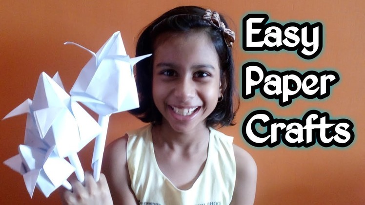 Easy Paper Crafts | Lotus Flower | Tulip Flower | Origami Flower