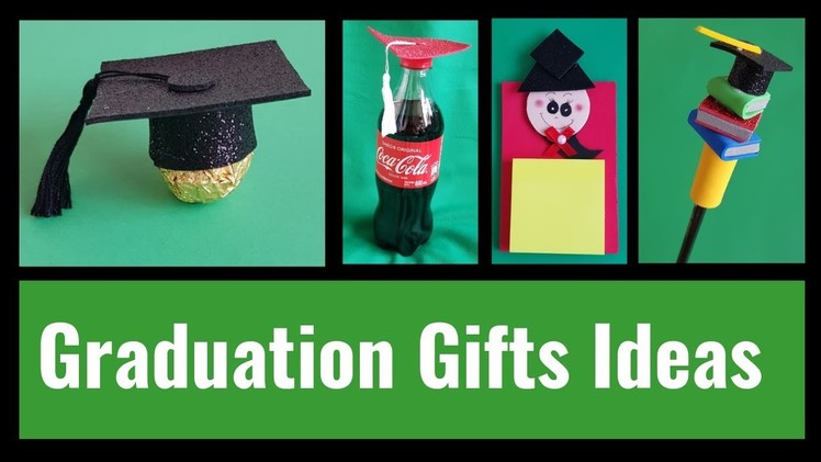 Graduation Gifts Ideas - 4 Crafts - DIY