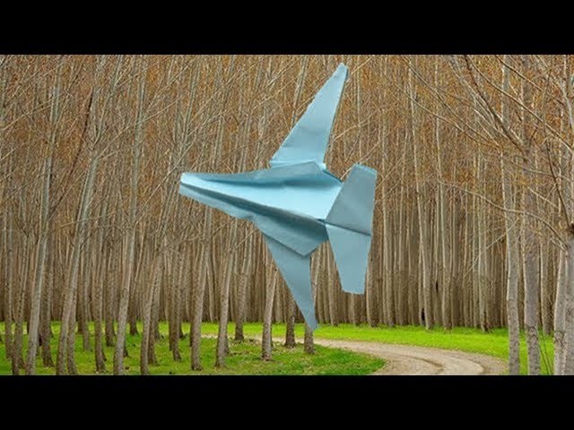 [Origami Paper Jet] how to make easy & simple paper airplane |DIY for kids