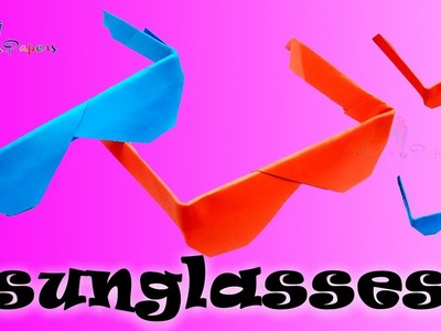 Make Origami Sunglasses Sunglasses Easy To Make