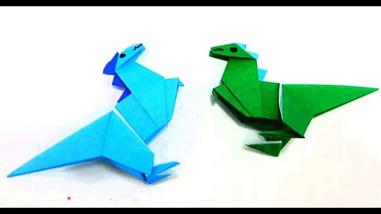 Origami Tutorial - Instructions for making paper Dragon Easy
