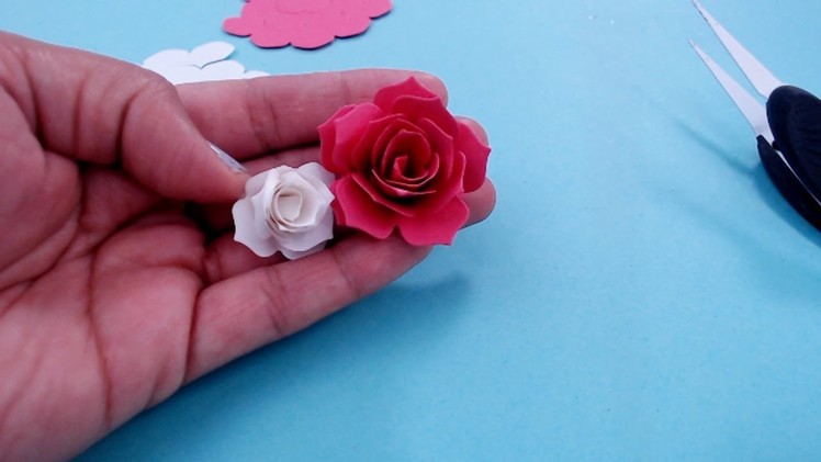 Rolled Paper Flower Tutorial Using The Sizzix Big Shot