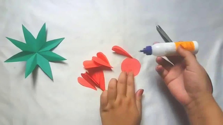 Simple Handmade Paper Flowers | DIY Room decoration & Easy Crafts Paper Flower