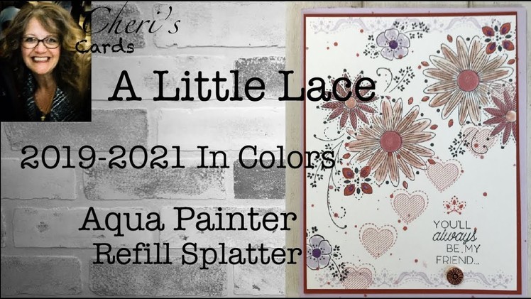 A Little Lace Stampin' Up! In Colors 2019 Easy DIY Handmade Card Color Ideas