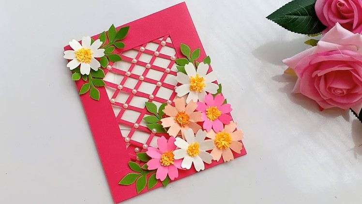 Beautiful Handmade Birthday card.DIY Gift idea.