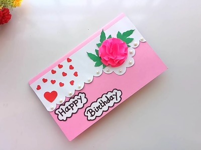 Beautiful Handmade Birthday pop up card idea-DIY Greeting Cards for Birthday.